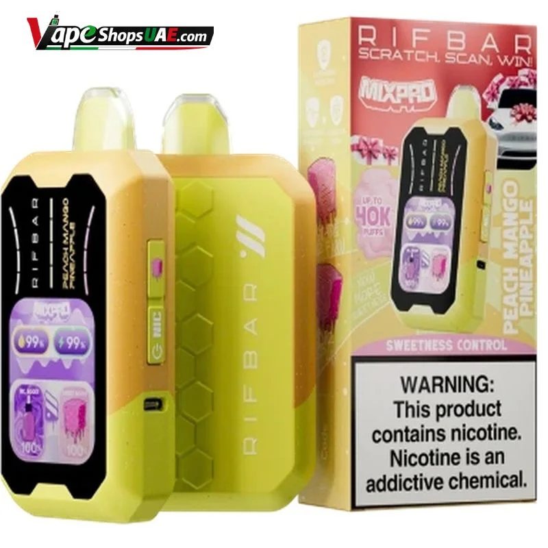 Rifbar-Mixpro-40K-50mg-Disposable-Vape-in-UAE-peach-mango-pineapple.