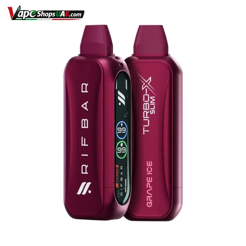 Rifbar-Turbo-X-Slim-20mg-Disposable-Vape-in-Dubai-GRAPE-ICE.