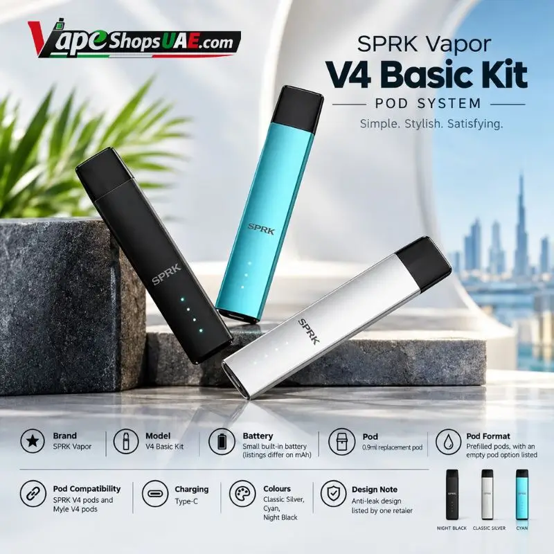 SPRK Vapor V4 Basic Kit Pod System in Dubai