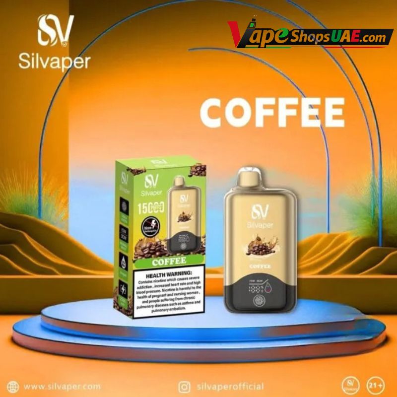 Silvaper 15000 Puffs 20mg nicotine Disposable Vape Coffee