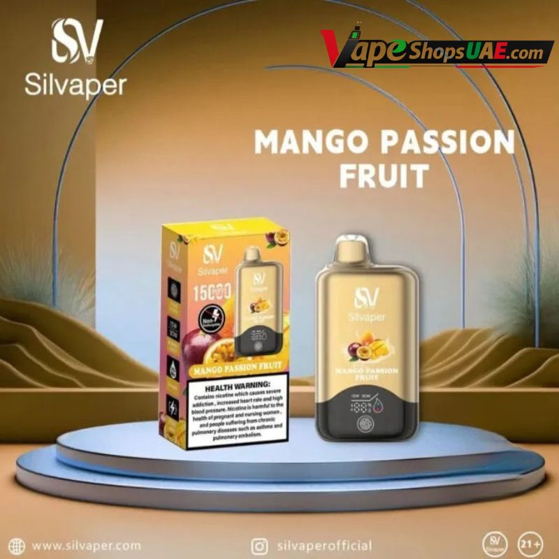 Silvaper 15000 Puffs 20mg nicotine Disposable Vape In Dubai - Image 8