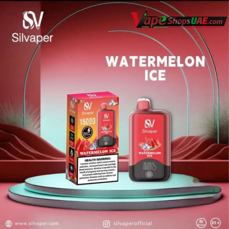 Silvaper 15000 Puffs 20mg nicotine Disposable Vape Watermelon Ice