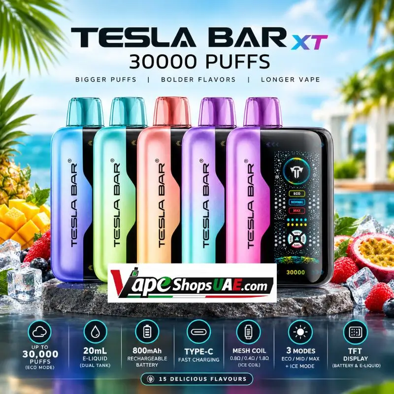 Tesla-Bar-XT-30000-Puffs-Disposable-Vape-20mg-in-Dubai.
