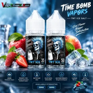 Time-Bomb-TNT-Ice-Salt-Nic-30ml-35mg-and-50mg-in-Dubai.