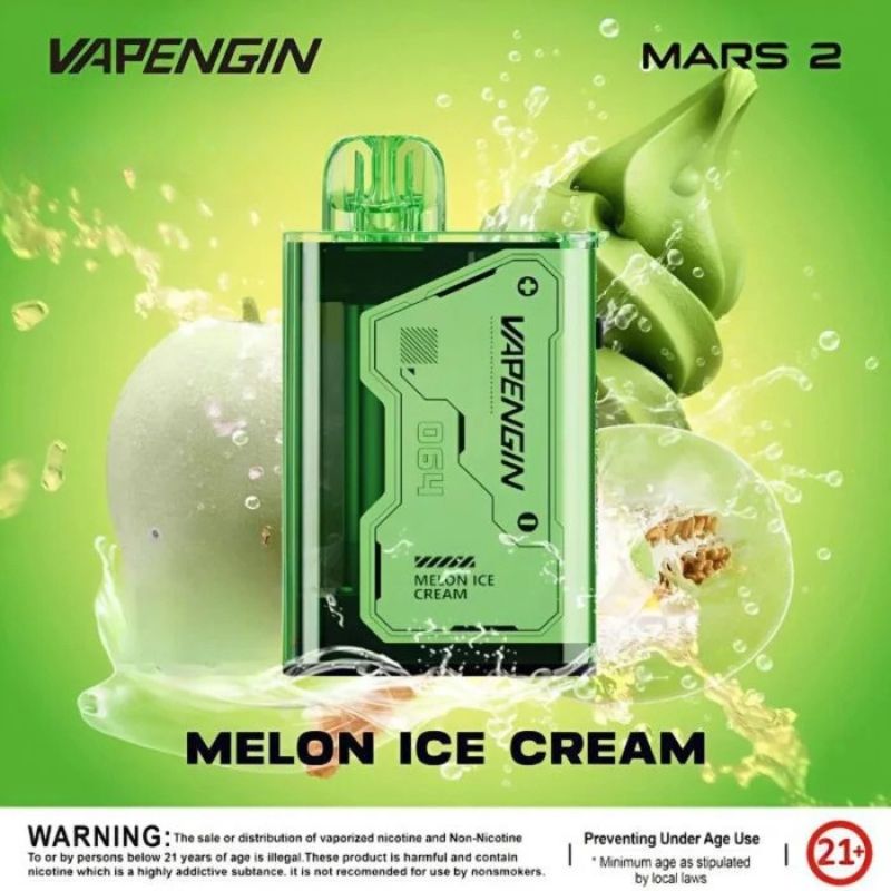 Vapengin Mars 2 20000 Puffs Disposable Vape Melon Ice Cream