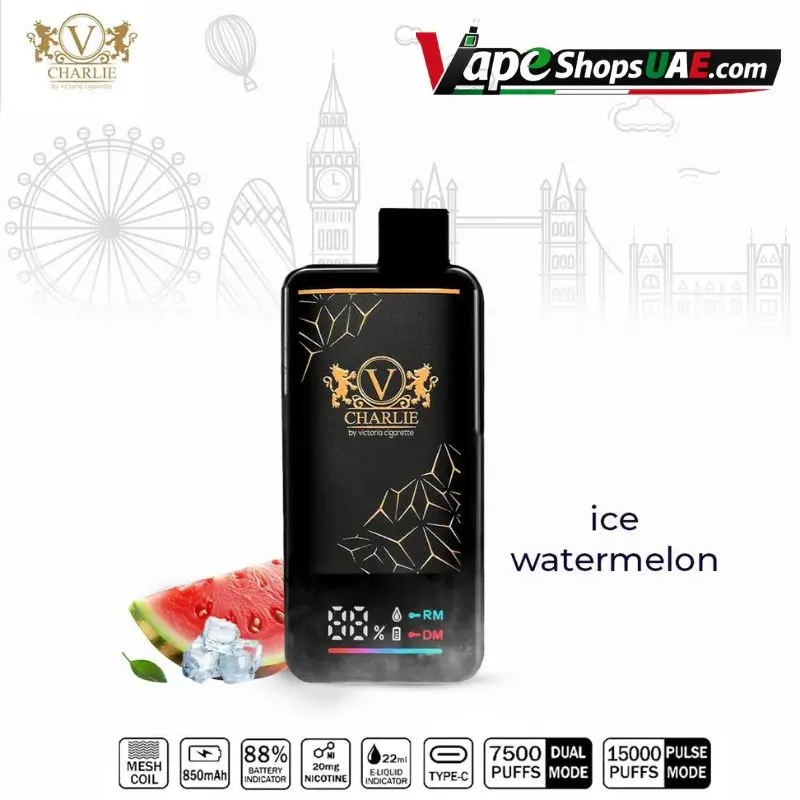 Vapes-Bar-Ghost-Pro-3500-Puffs-Disposable-Vape-20mg-in-Dubai-ice-watermelon