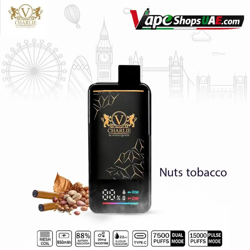 Vapes-Bar-Ghost-Pro-3500-Puffs-Disposable-Vape-20mg-in-Dubai-nuts-tobacco