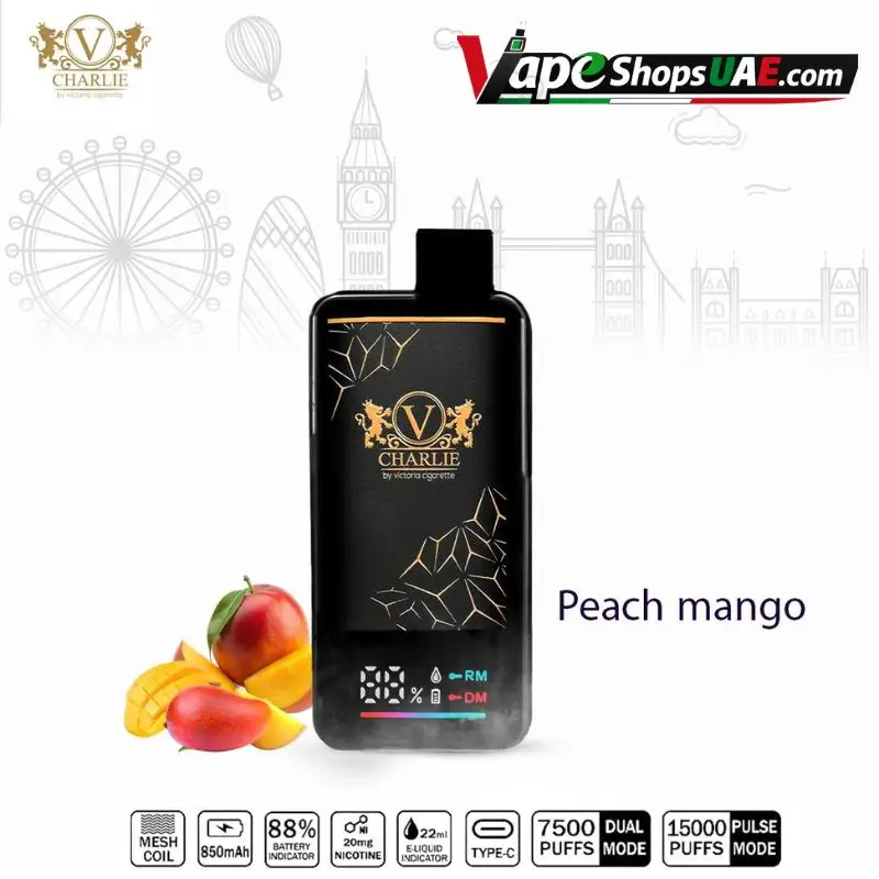 Vicig-Charlie-15000-Puffs-Disposable-Vape-in-Dubai-peach-mango.