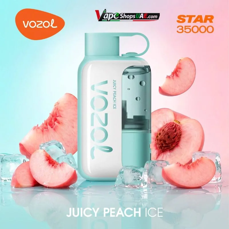 Vozol-Star-35000-Puffs-50mg-Nicotine-Disposable-Vape-juicy-peach-ice.