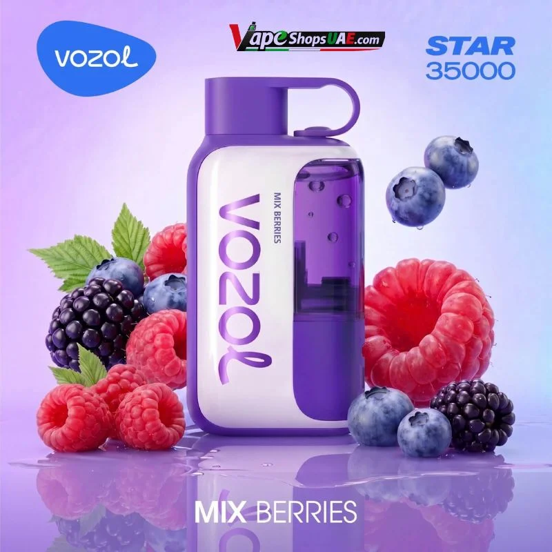 Vozol-Star-35000-Puffs-50mg-Nicotine-Disposable-Vape-mix-berries