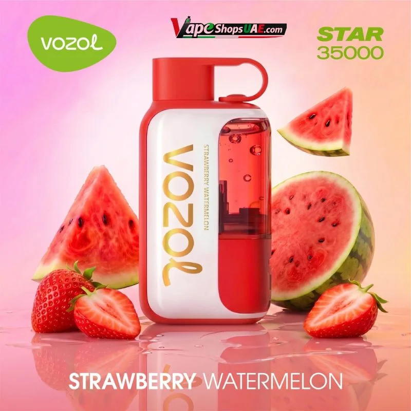 Vozol-Star-35000-Puffs-50mg-Nicotine-Disposable-Vape-strawberry-watermelon