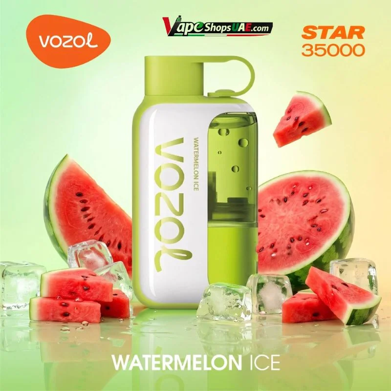 Vozol-Star-35000-Puffs-50mg-Nicotine-Disposable-Vape-watermelon-ice.