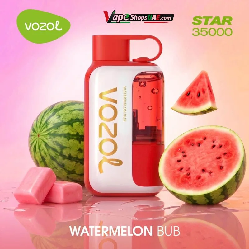 Vozol-Star-35000-Puffs-50mg-Nicotine-Disposable-Vape-watremelon-bub.
