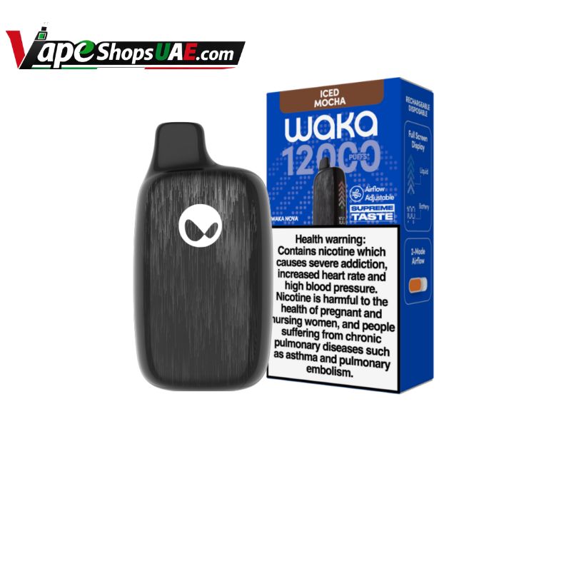 Waka Nova 12000 Puffs 18mg Disposable Vape in the UAE - Image 5
