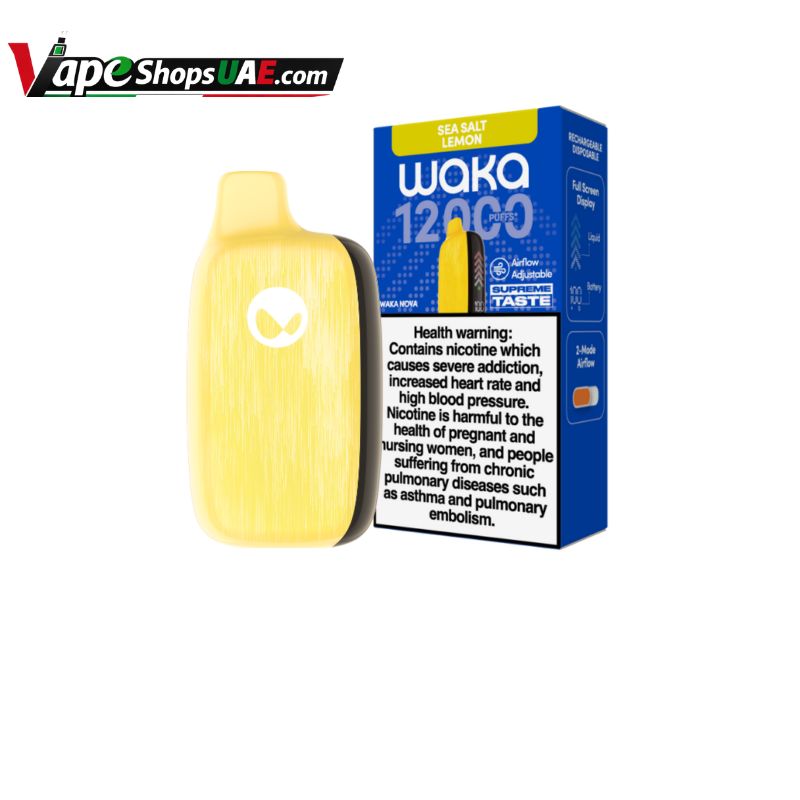 Waka Nova 12000 Puffs 18mg Disposable Vape in the UAE - Image 9