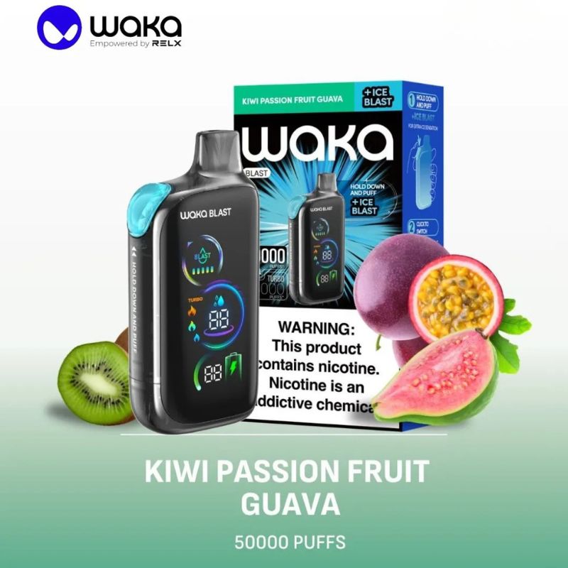 Waka Blast 50000 Puffs Disposable Vape 50mg in the UAE - Image 6