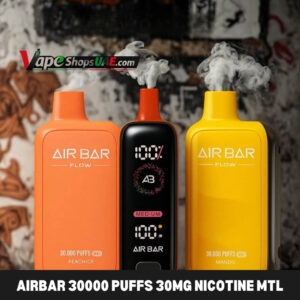 airbar 30000 puffs 30mg nicotine mtl vape in uae