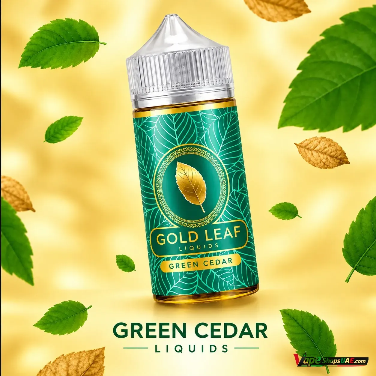 gold-leaf-100ml-e-liquid-in-dubai-green-cedar