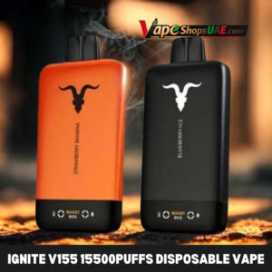 ignite v155 15500 puffs disposable vape ultra slim pod kit in the uae