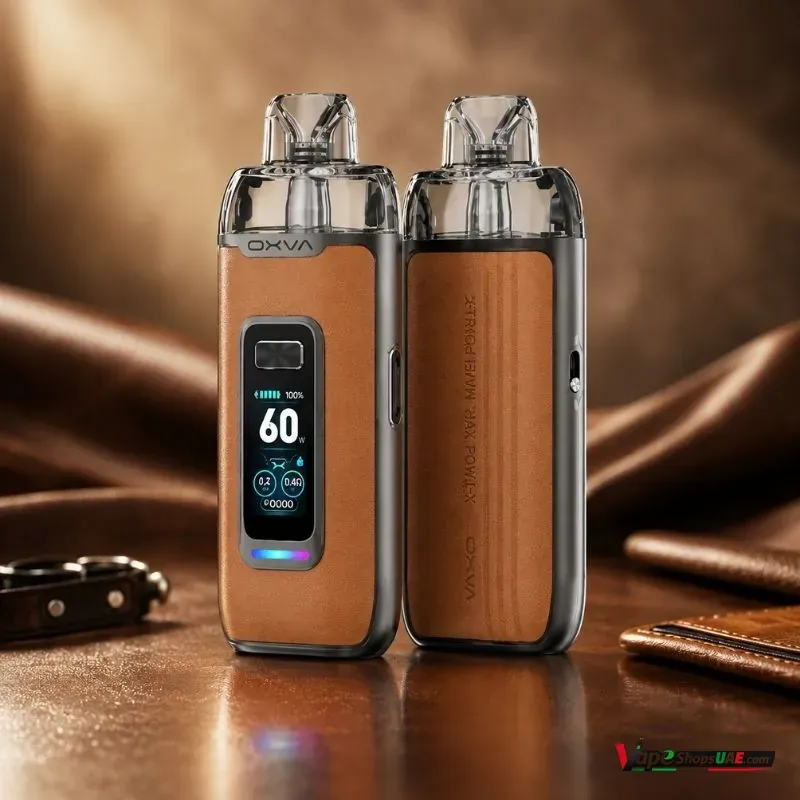 oxva-vprime-2-pod-vape-kit-60w-in-dubai-uae-brown-leather.