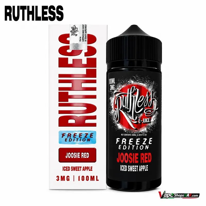 ruthless-100ml-e-liquid-3mg-and-6mg-in-dubai-joosie-red-freeze-edition-3-mg
