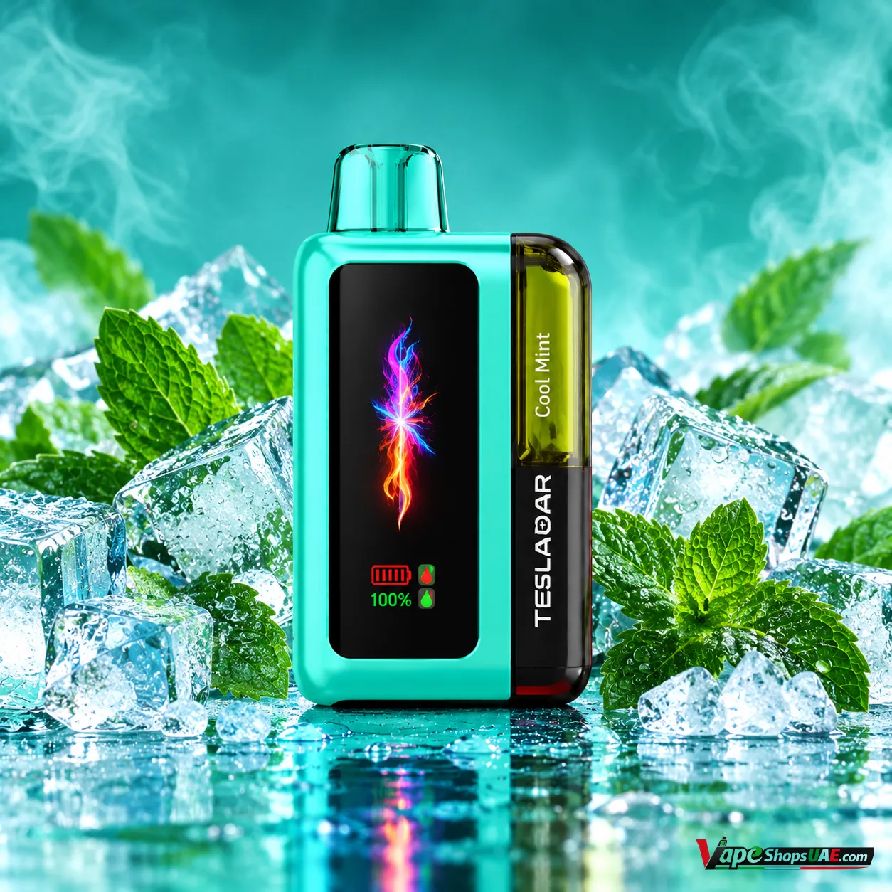 tesla-bar-xs-60000-puffs-disposable-vape-50mg-in-dubai-cool-mint.