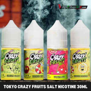 tokyo crazy fruits salt nicotine 30ml vape juice 35mg and 50mg e liquid in dubai uae