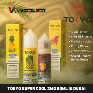 tokyo super cool 3mg 60ml in dubai